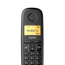 تلفن بیسیم آلمانی گیگاست A270 مشکی در حد نو