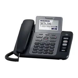 تلفن دوخط دولاین منشی دار  بی سیم پاناسونیک KX-TG9471 Panasonic استوک