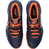 کفش تنیس اسیکس مردانه Asics Court FF 3 Clay (سرمه‌ای - نارنجی)