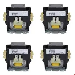 کنتاکتور کولر گازی ۲ پل ۳۰ آمپر بسته 4 عددی