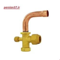 شیر کندانسور کولر گازی سایز 5/8 اینچ خم