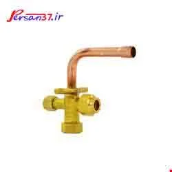 شیر کندانسور کولر گازی سایز3/8 اینچ خم