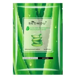 ماسک صورت SEOMOU مدل آلوئه ورا و نیکوتین آمید وزن 30 گرم