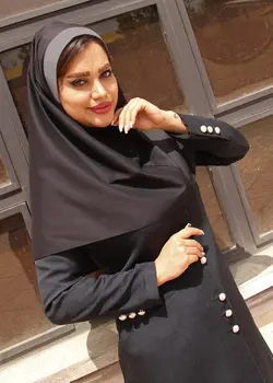 مقنعه اداری تل ابی کد20