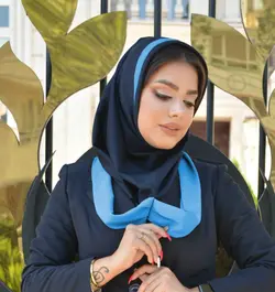 مقنعه تل دارشالدارابی روشن کد41