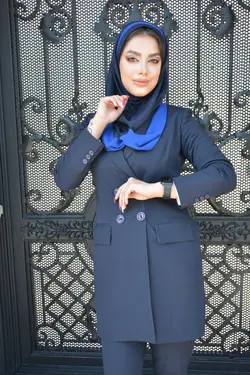 مقنعه تل دارشالدارابی روشن کد41