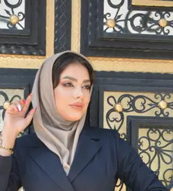 مقنعه ساده کرم کد10