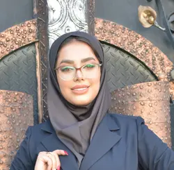 مقنعه ساده ابی درباری کد10