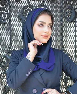 مقنعه تل دارشالدارزردکد41