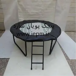 ترامپولین مدل قطر 2 متر حفاظدار با نردبان