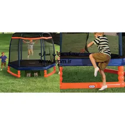 ترامپولین کودک لیتل تایکس مدل TRAMPOLINE 7FT کد 050743641664 سایز 74 اینچ