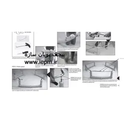 ترامپولین کودک لیتل تایکس مدل TRAMPOLINE 7FT کد 050743641664 سایز 74 اینچ