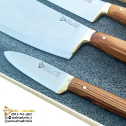 سرویس 3 پارچه مخصوص سبزیجات و گوشت (کیفیت و تیزی عالی)