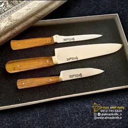 سرویس 3 پارچه حرفه ای چاقو آشپزخانه