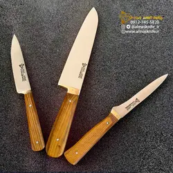 سرویس 3 پارچه حرفه ای چاقو آشپزخانه