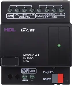 ماژول کنترل تهویه مطبوع KNX هوشمند HDL FCHC Actuator