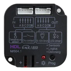ماژول ورودی 4 ورودی KNX HDL 4 Zone Dry Contact Module