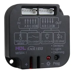 ماژول ورودی 4 ورودی KNX HDL 4 Zone Dry Contact Module