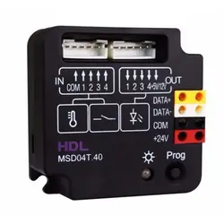 ماژول ورودی 4 کانال با سنسور دما HDL 4 Zone Dry Contact Module with Temp. Sensor