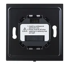 پنل رله 1 کانال بی سیم با سنسور دما HDL 1CH Wireless Switch Power Interface EU with Temp. Sensor