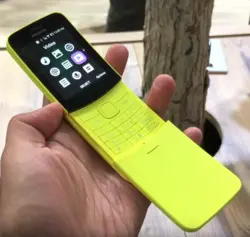 گوشی ساده نوکیا Nokia8110 ویتنامی باگارانتی 18 ماه 4G و وای فای