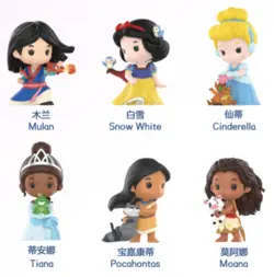 مجموعه پرنسسهای دیزنی اورجینال پاپ مارت (POP MART)