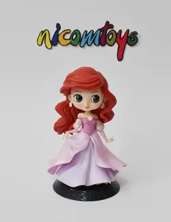 فیگورپری دریایی با لباس بنفش