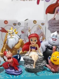 فیگور مجموعه پری دریایی ارجینال mega WCF