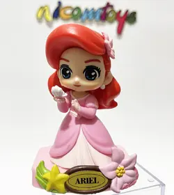 فیگور پری دریایی طرح جدید لباس بنفش