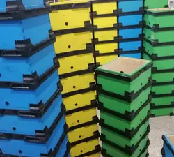 طبق کندو زنبور عسل هفت گوهر