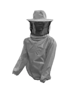 لباس زنبورداری نیم تنه کلاه گرد گل مریم