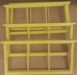 کادر مستطیلی سه خانه قاب (شان)