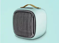 فن هیتر برقی (بخاری برقی) پرقدرت 2000 وات / مدل تلویزیون رنگی Desk heater