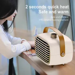 فن هیتر برقی ( بخاری برقی ) 700 وات مدل کلاسیک و لاکچری Desk heater /PTC pro