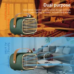 فن هیتر برقی ( بخاری برقی ) 700 وات مدل کلاسیک و لاکچری Desk heater /PTC pro