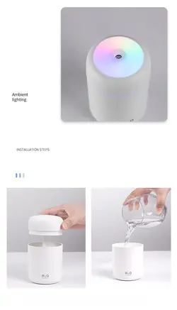 مینی دستگاه رطوبت ساز (بخور سرد ) اولتراسونیک /MINI AIR HUMIDIFIER