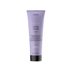 ماسک مو ضد زردی موهای دکلره و هایلایت تکنیا لاکمه حجم 250 میلی لیتر - Lakme TEKNIA White Silver MASK