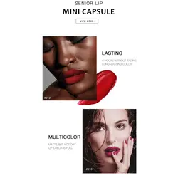 رژ لب مایع مات فوق ماندگار کپسولی پودایر شماره 912 - Pudaier matte liquid pills lipstick
