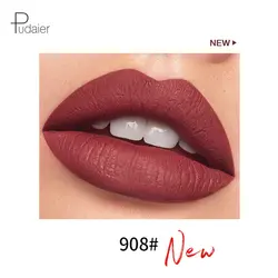 رژ لب مایع مات فوق ماندگار کپسولی پودایر شماره 908 - Pudaier matte liquid pills lipstick