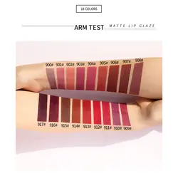 رژ لب مایع مات فوق ماندگار کپسولی پودایر شماره 908 - Pudaier matte liquid pills lipstick