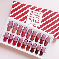 رژ لب مایع مات فوق ماندگار کپسولی پودایر شماره 901 - Pudaier matte liquid pills lipstick
