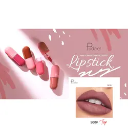 رژ لب مایع مات فوق ماندگار کپسولی پودایر شماره 900 - Pudaier matte liquid pills lipstick