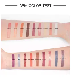 پالت سایه چشم 18 رنگ پودایر مدل FISH SCALE HD PALETTE