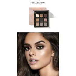 پالت سایه چشم 9 رنگ پودایر مدل Rock Stratum