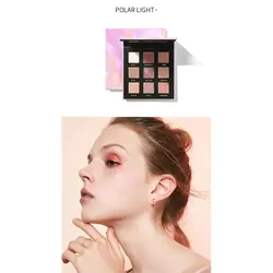 پالت سایه چشم 9 رنگ پودایر مدل Polar light