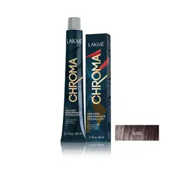رنگ مو بدون آمونیاک لاکمه سری کروما شماره 4/00 ( قهوه ای متوسط ) - Lakme Chroma Hair Color