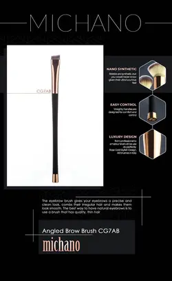 براش ابرو زاویه دار میچانو کد CG7AB