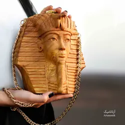کیف چوبی زنانه مصری توتان