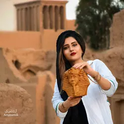کیف چوبی زنانه مصری توتان