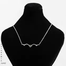 گردنبند استیل زنانه و دخترانه مینیمال